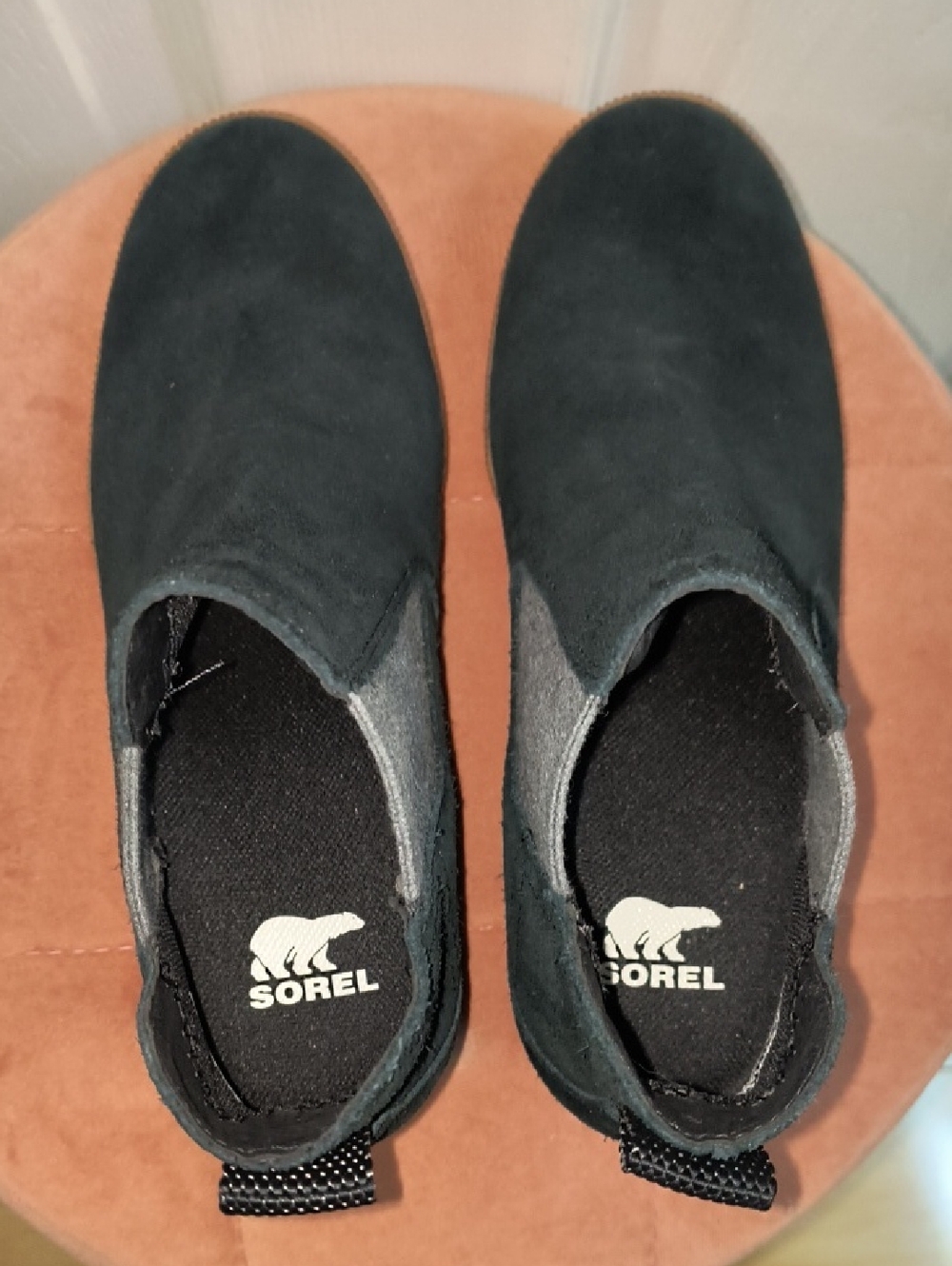 Sorel Out N About Slip-On Wedge In Black/Gum Size 8 - Picture 6 of 9